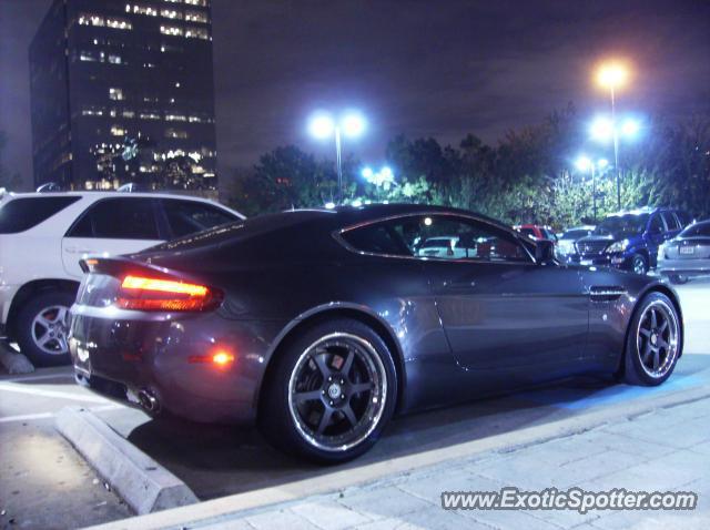 Aston Martin Vantage spotted in Houston, Texas