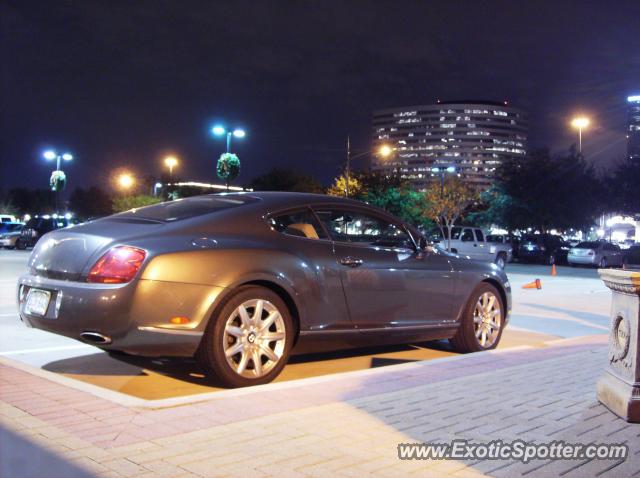 Bentley Continental spotted in Houston, Texas