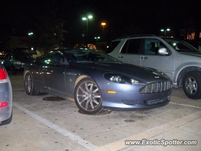 Aston Martin DB9 spotted in Houston, Texas