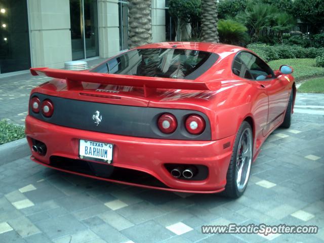 Ferrari 360 Modena spotted in Houston, Texas