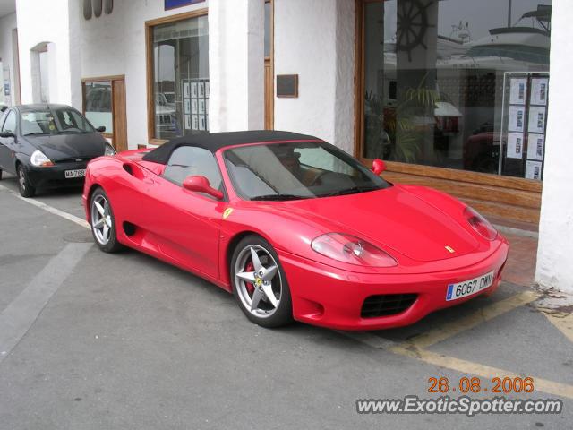 Ferrari 360 Modena spotted in Peurto banus, Spain