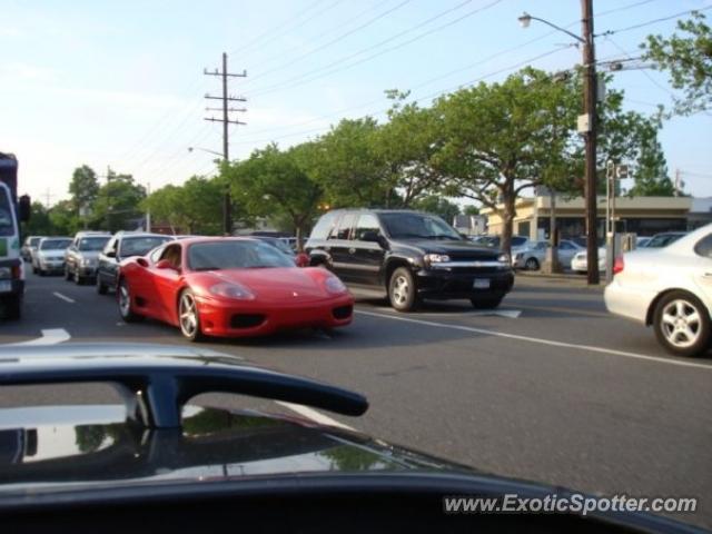 Ferrari 360 Modena spotted in Hewlett, New York