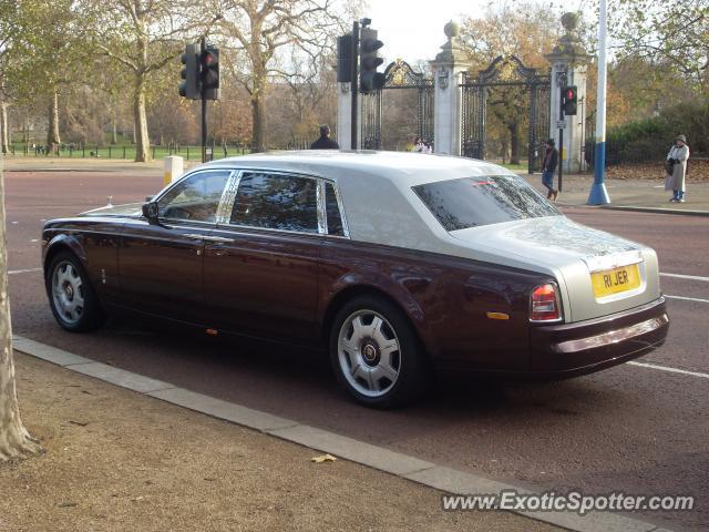 Rolls Royce Phantom spotted in London, United Kingdom