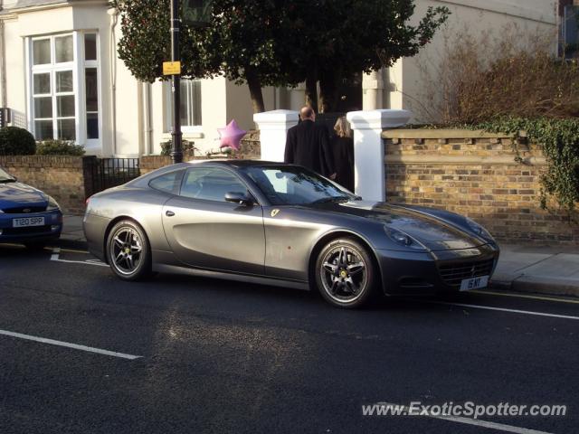 Ferrari 612 spotted in London, United Kingdom