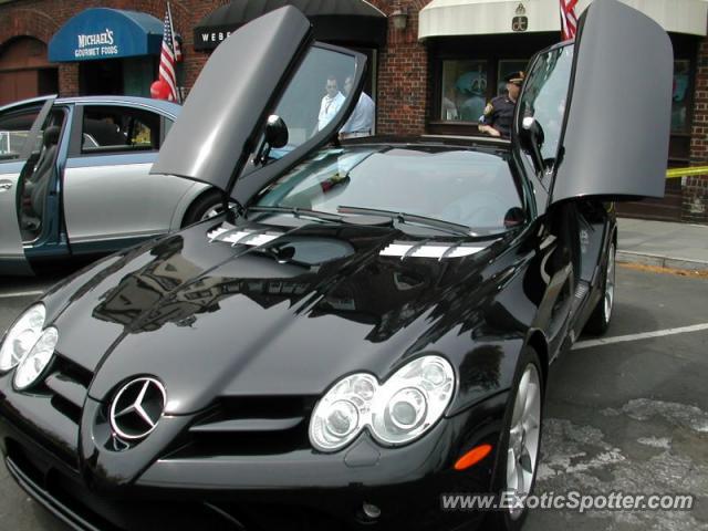 Mercedes SLR spotted in London, United Kingdom