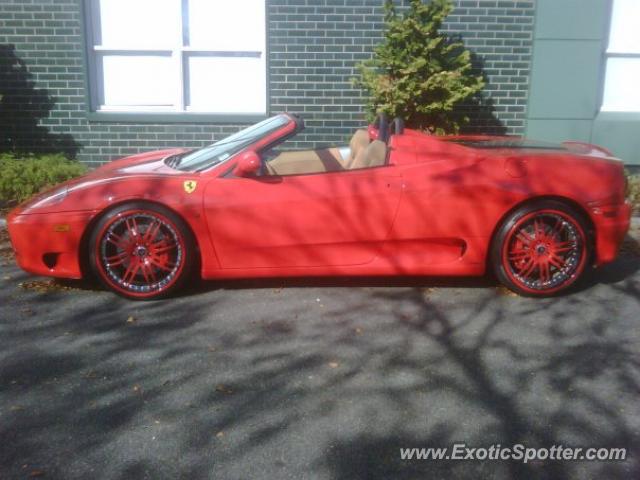 Ferrari 360 Modena spotted in Garden City, New York