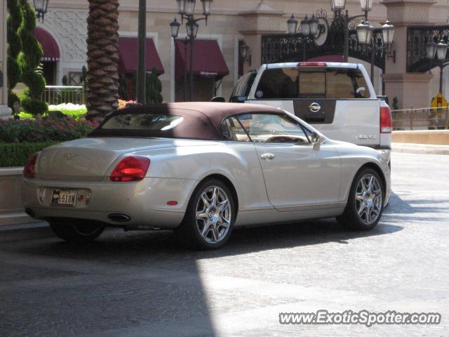 Bentley Continental spotted in Las Vegas, Nevada