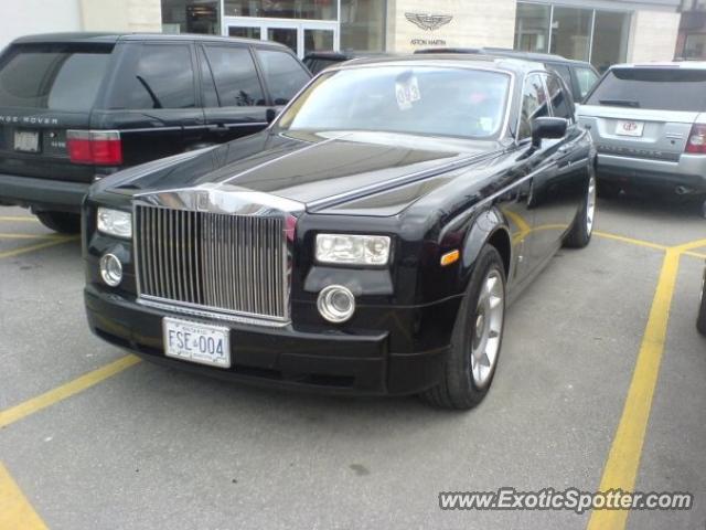 Rolls Royce Phantom spotted in Toronto Ontario, Canada