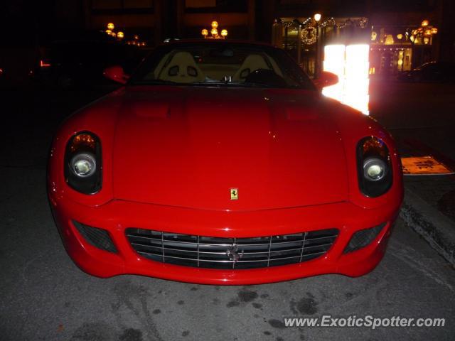 Ferrari 599GTB spotted in Montreal, Canada