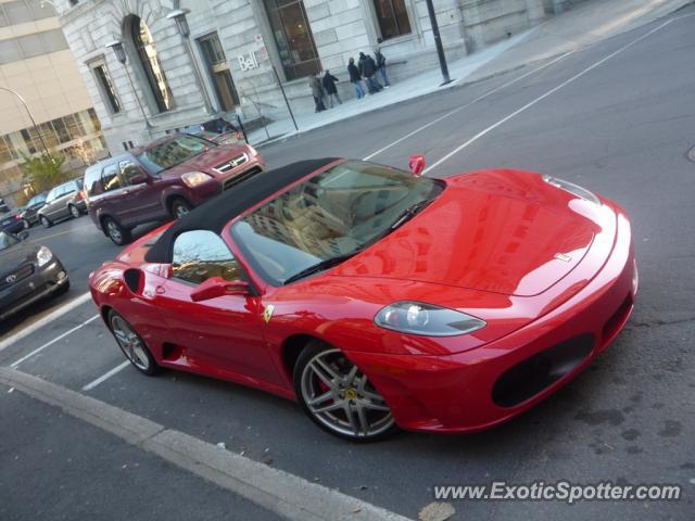 Ferrari F430 spotted in Montreal, Canada