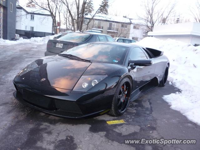 Lamborghini Murcielago spotted in Montreal, Canada