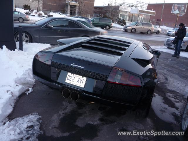 Lamborghini Murcielago spotted in Montreal, Canada