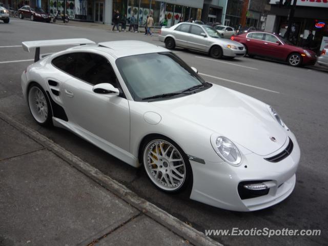 Porsche 911 GT2 spotted in Montreal, Canada