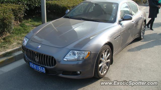 Maserati Quattroporte spotted in Shanghai, China