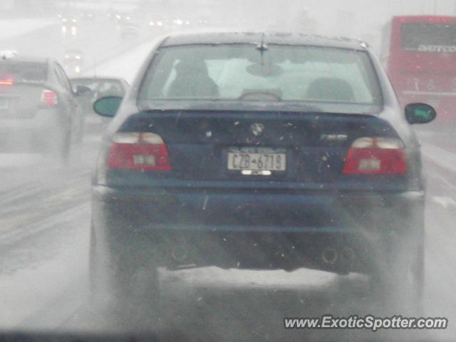 BMW M5 spotted in Hartford, Connecticut