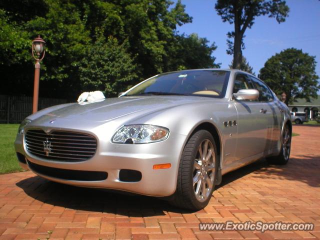 Maserati Quattroporte spotted in South Haven, Michigan