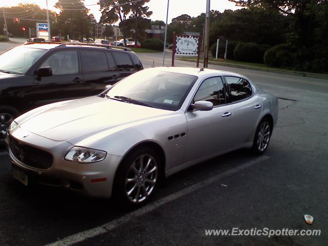 Maserati Quattroporte spotted in Osterville, Massachusetts