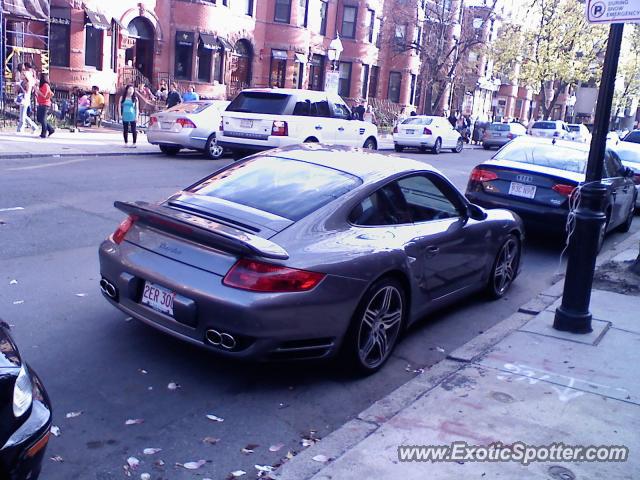 Porsche 911 Turbo spotted in Boston, Massachusetts