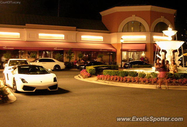 Lamborghini Gallardo spotted in Charlotte, North Carolina