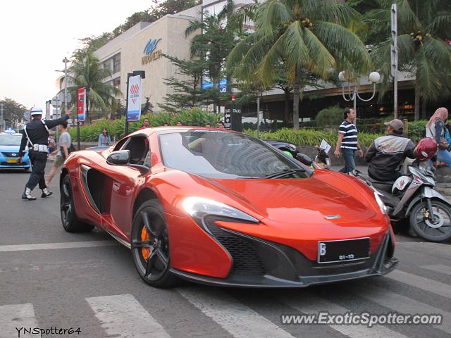 Mclaren 650S spotted in Jakarta, Indonesia