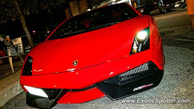 Lamborghini Gallardo spotted in Toronto, Canada