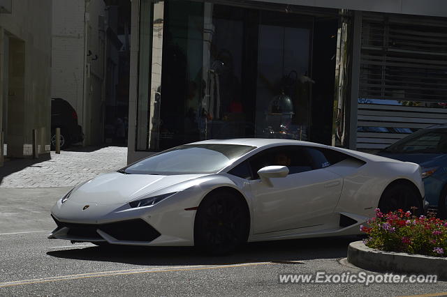 Lamborghini Huracan spotted in Beverly Hills, California