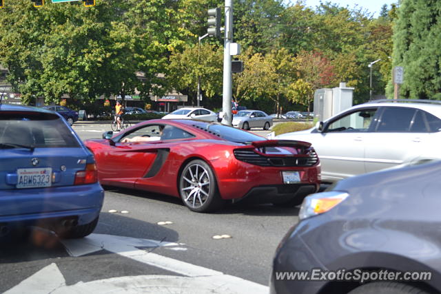 Mclaren MP4-12C spotted in Bellevue, Washington