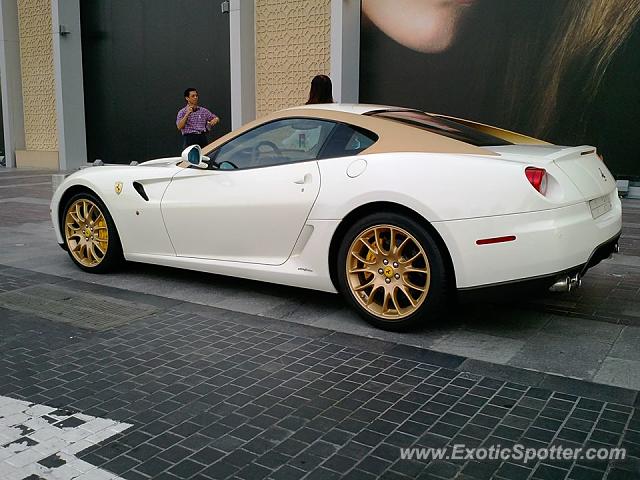 Ferrari 599GTB spotted in Dubai, United Arab Emirates