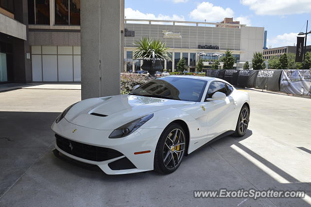 Ferrari F12 spotted in Houston, Texas