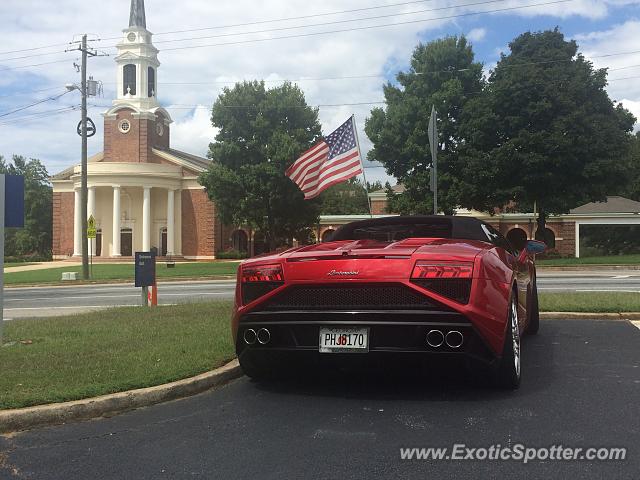 Lamborghini Gallardo spotted in Marietta, Georgia