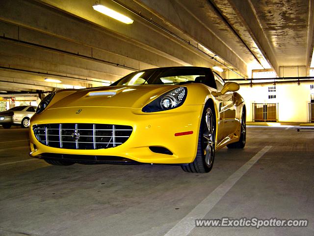 Ferrari California spotted in DTC, Colorado