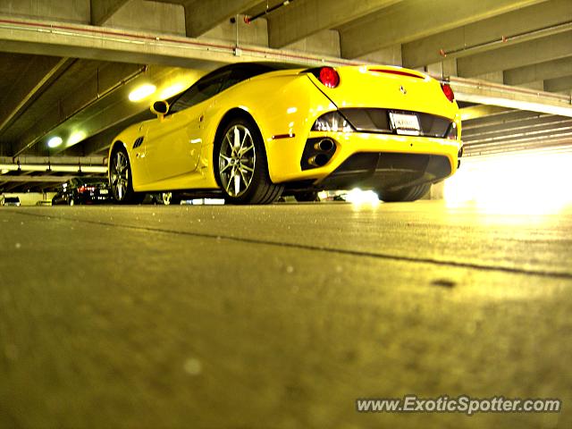 Ferrari California spotted in DTC, Colorado