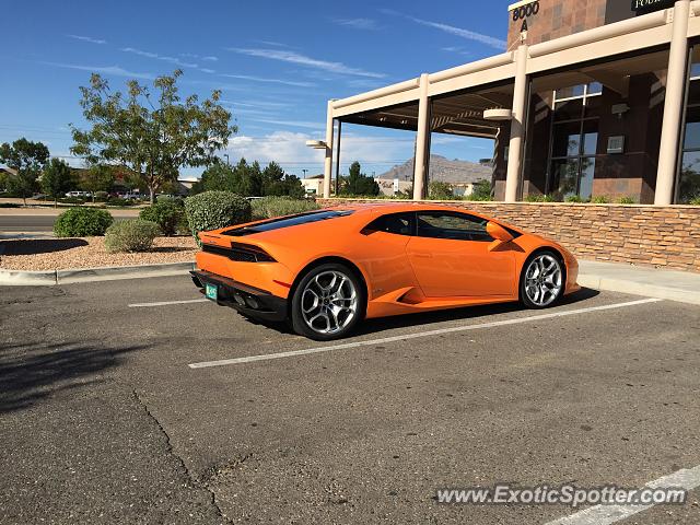 Lamborghini Huracan spotted in Albuquerque, New Mexico