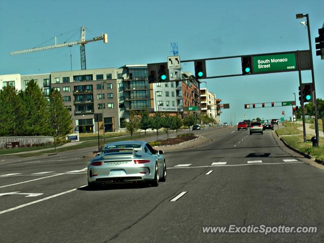 Porsche 911 GT3 spotted in DTC, Colorado