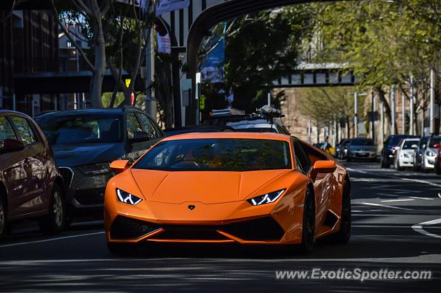 Lamborghini Huracan spotted in Sydney, Australia