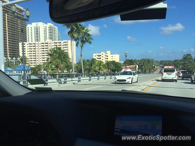 Maserati GranTurismo spotted in Fort Lauderdale, Florida