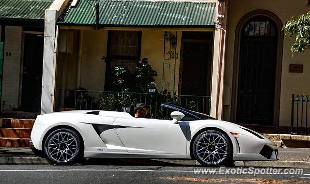 Lamborghini Gallardo spotted in Sydney, Australia