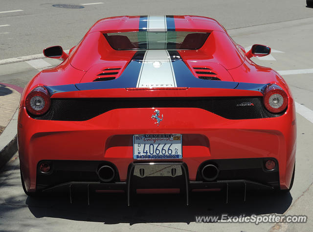 Ferrari 458 Italia spotted in Beverly Hills, California