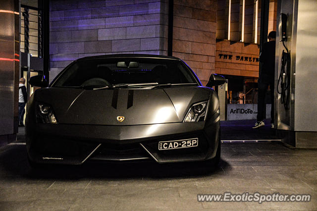 Lamborghini Gallardo spotted in Sydney, Australia