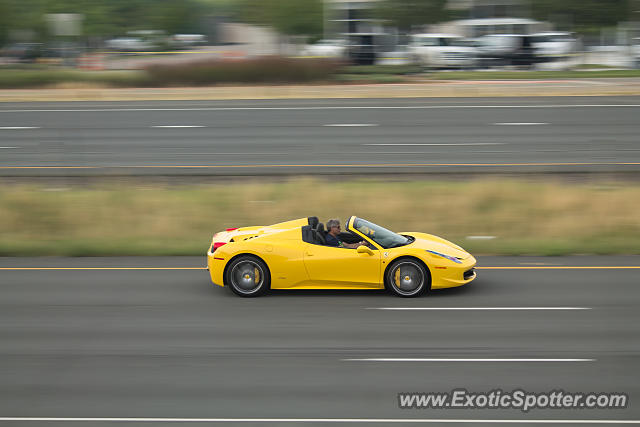 Ferrari 458 Italia spotted in Denver, Colorado