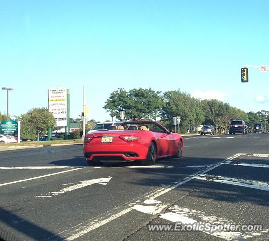 Maserati GranCabrio spotted in Brick, New Jersey