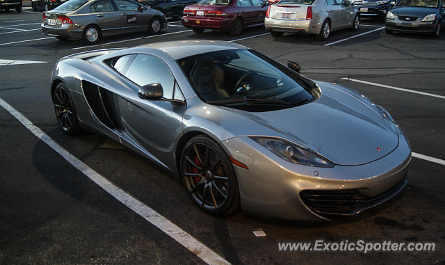 Mclaren MP4-12C spotted in Columbus, Ohio