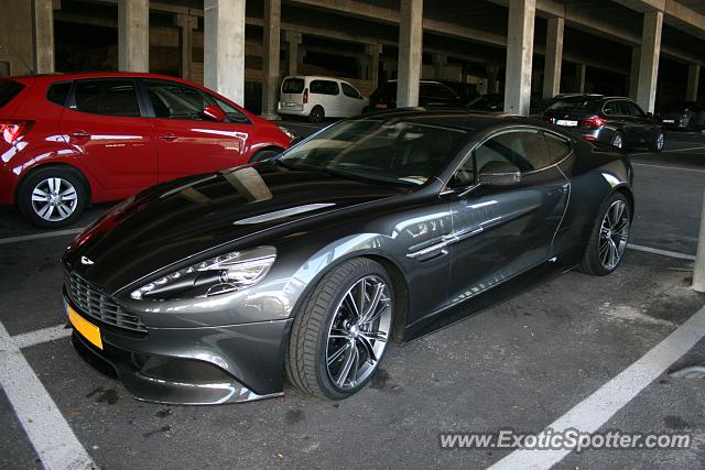 Aston Martin Vanquish spotted in Antwerp, Belgium