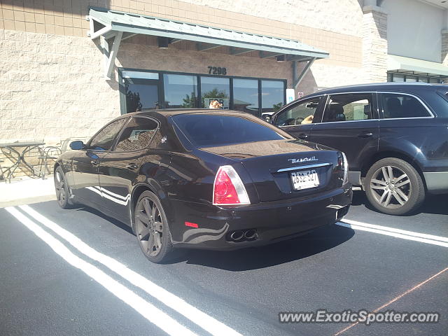 Maserati Quattroporte spotted in Castle Pines, Colorado