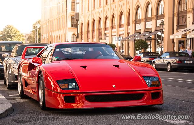 Ferrari F40 spotted in Munich, Germany