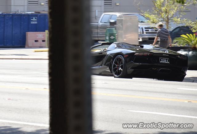 Lamborghini Aventador spotted in Austin, Texas