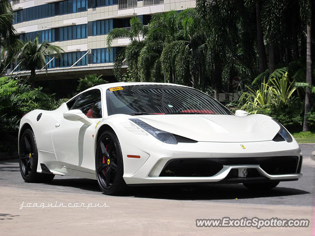 Ferrari 458 Italia spotted in Makati, Philippines