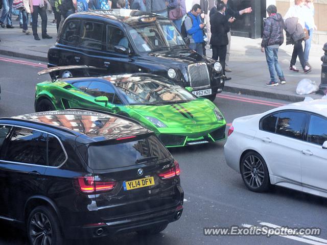 Lamborghini Gallardo spotted in London, United Kingdom