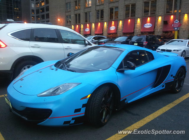 Mclaren MP4-12C spotted in Toronto, Canada