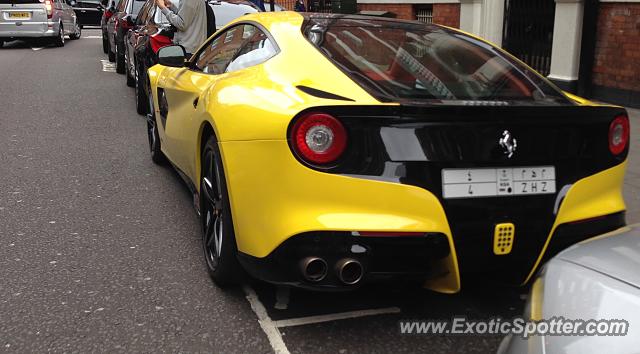 Ferrari F12 spotted in London, United Kingdom